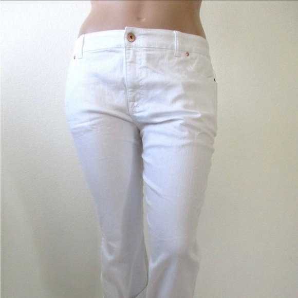 INC INTERNATIONAL CONCEPTS Jeans $80 Women Skinny Leg Crop Plus Size 20W Capri - Picture 3 of 6